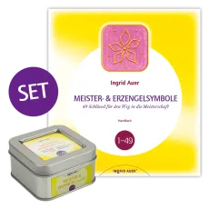 Set "Die Symbole der Meister und Erzengel" (Buch & Praxissymbole)