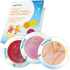 Energized Card Set "Energized Angel Symbols for Children' ENGLISH with Guidebook