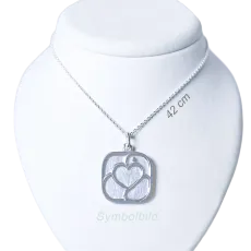 Kette Sterling Silber fein, 42 cm