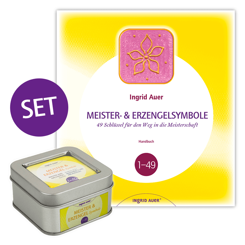 Set Die Symbole der Meister und Erzengel (Buch & Praxissymbole)