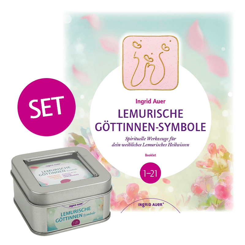 Set Die Symbole der Göttinnen Lemuriens (Buch & Praxissymbole)