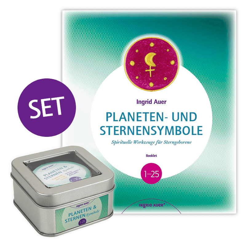 Set Planeten- und Sternensymbole (Buch & Praxissymbole)
