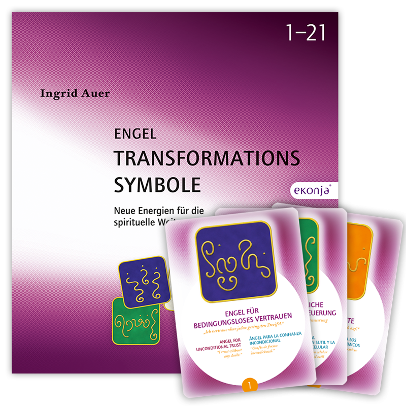 Buchset Engel-Transformationssymbole