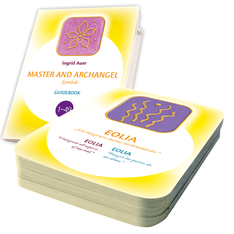 Energized Cards Master and Archangel Symbols (GE/EN/ES) with Guidebook (English)