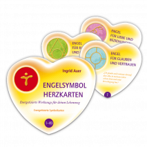 Energetisierte Karten Engelsymbole 1 - 49 Herzkarten