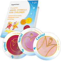 Energetisiertes Kartenset Energized Angel Symbols for Children ENGLISCH mit Guidebook