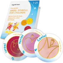 Energetisiertes Kartenset "Energized Angel Symbols for Children" ENGLISCH mit Guidebook