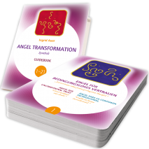 Energetisiertes Kartenset Engel-Transformationssymbole ENGLISCH mit Guidebook