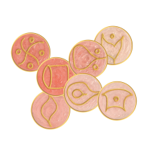 Engel-Kombisymbol-Set No. 56 Nirael