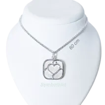 Kette Sterling Silber grob, 60 cm