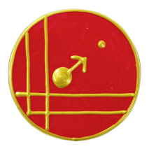 Planetensymbol Mars