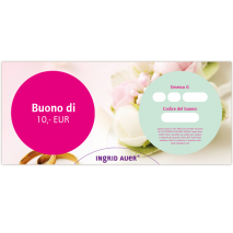 Buono di 10,-€: Auguri con motivo „ Matrimonio“